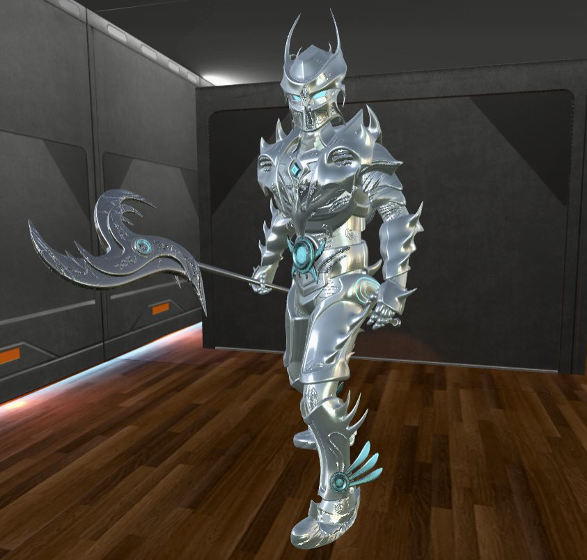 0xfinalnft's tweet photo. ERC721 quality minted via @manifoldxyz 

1/1 3D Model of Dragoon Genesis

Compatible with #CloneX @RTFKTstudios @SpacePodCurated @oncyber_xyz #SpacePod Metaverse Gallery

24 hour auction to bid for this digital action figure at @opensea with $ASH only

https://t.co/8cFXzLAUiB https://t.co/RnBXl9jY0m