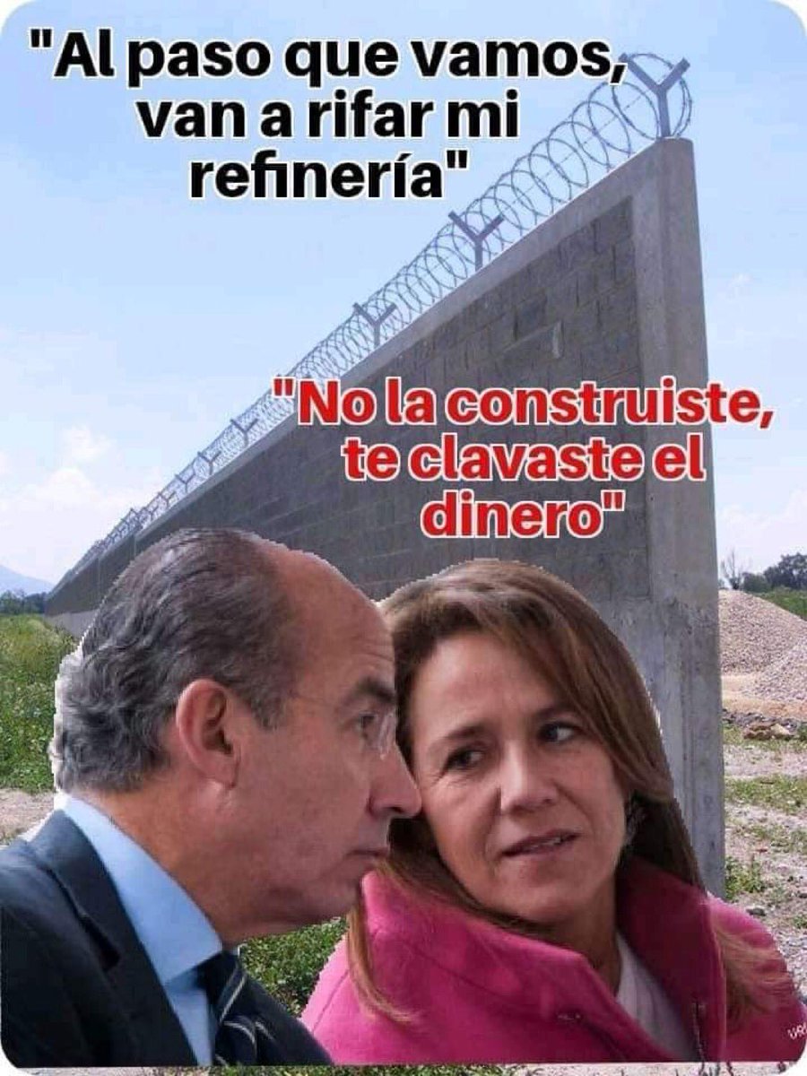 Mikepin7308's tweet photo. @marianagc Esto sí que fue tirar el dinero de los mexicanos... la barda inservible de tu tío Borolas. https://t.co/GUAq0AzoR9