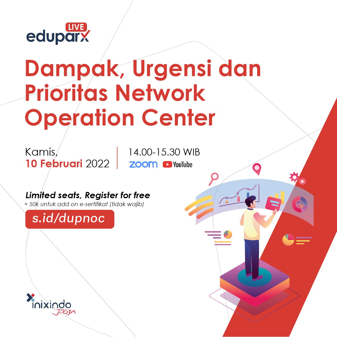 Ayok daftar sekarang di eduparx di s.id/dupnoc