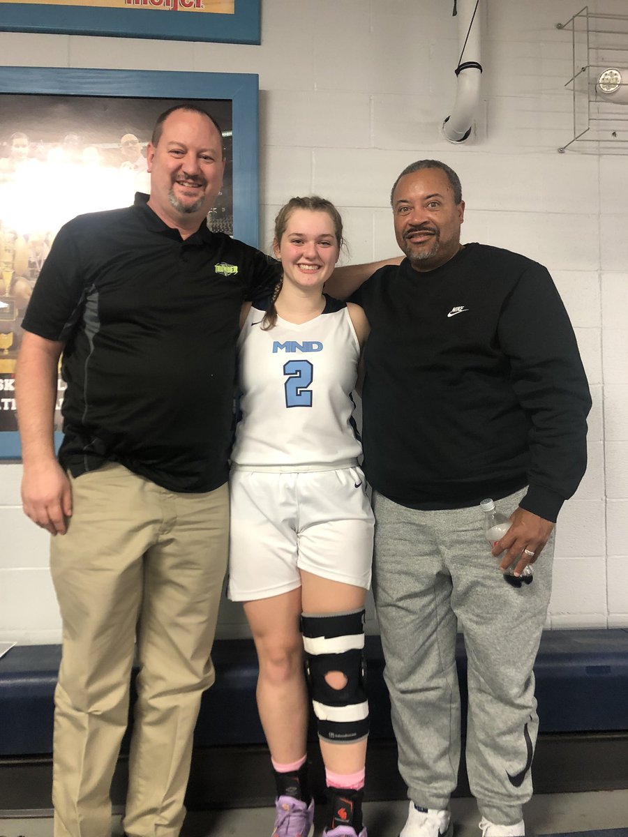 MND Senior Night <a href="/Bbroughton2022/">Bailey Broughton</a> (aka-Granny) The Toughest Player I have ever coached. @ryanlorir <a href="/Stephan43513887/">Stephanie</a> <a href="/stevetbroughton/">Steve</a>
