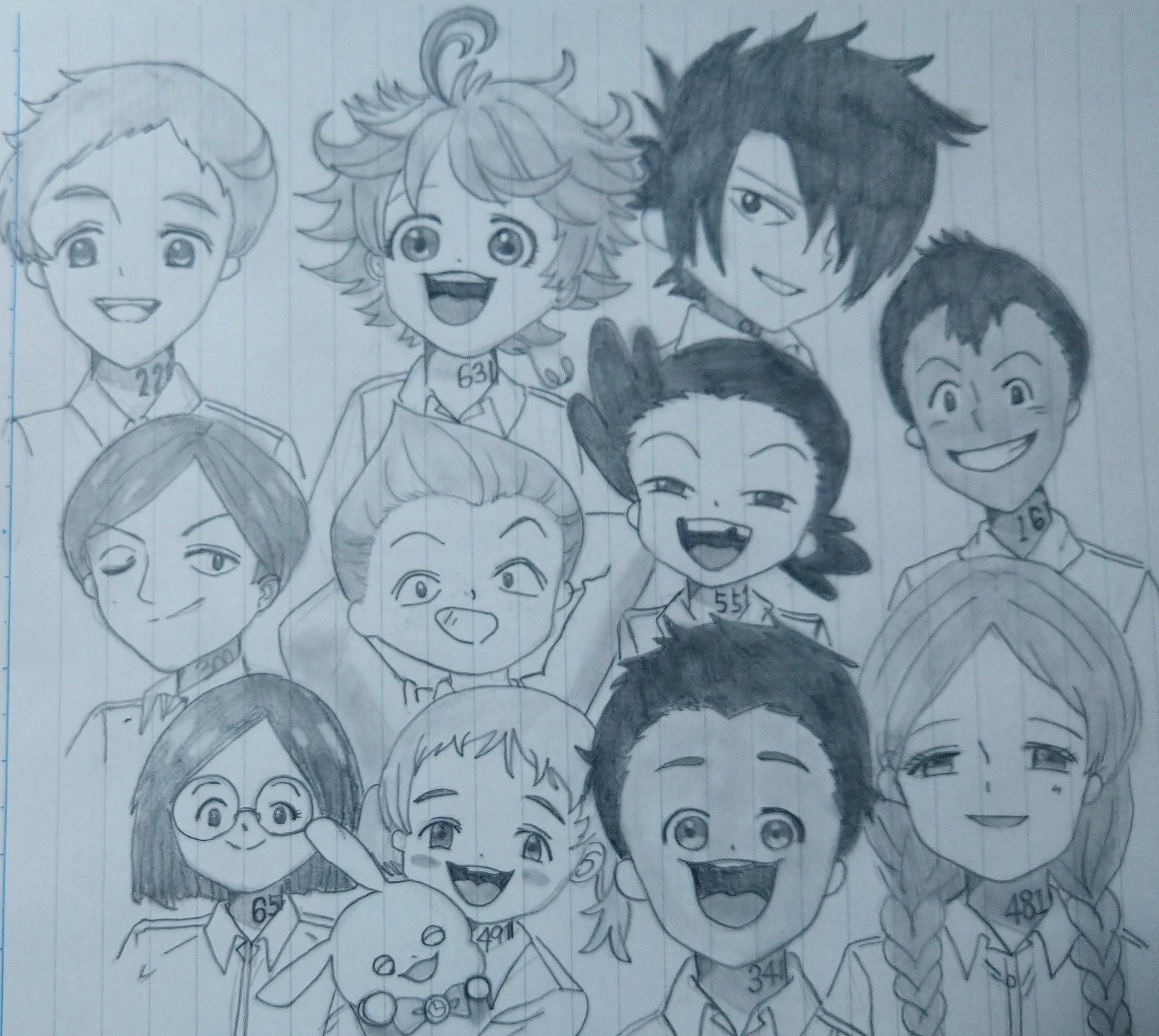 約束のネバーランドイラスト Twitter Search Twitter
