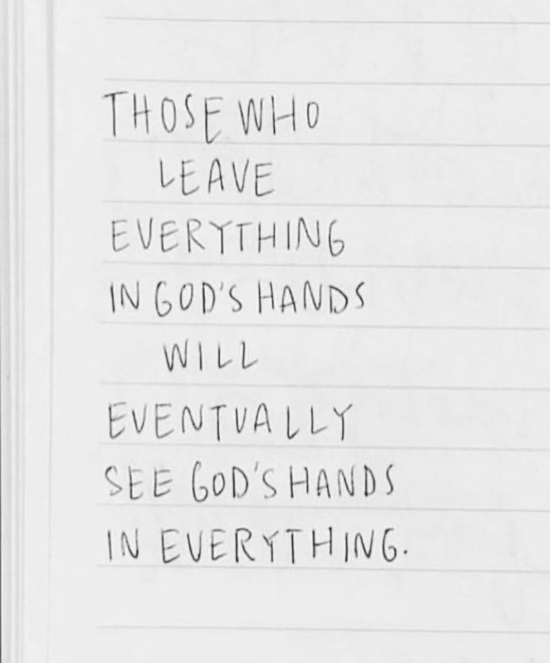 Give it ALL to God! He can handle it! TRUST HIM! He LOVES US SO MUCH!