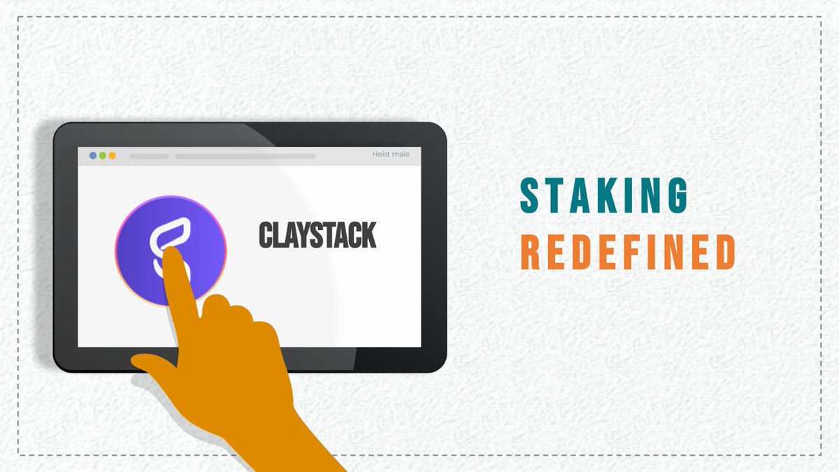NuNoyDeFi's tweet photo. Claystack
Unlock the power of liquid staking and DeFi.
#StakingReDefind
#ClayClan
#claystack
#ClayStackAmbassador
@ClayStack_HQ https://t.co/WA4QARu297