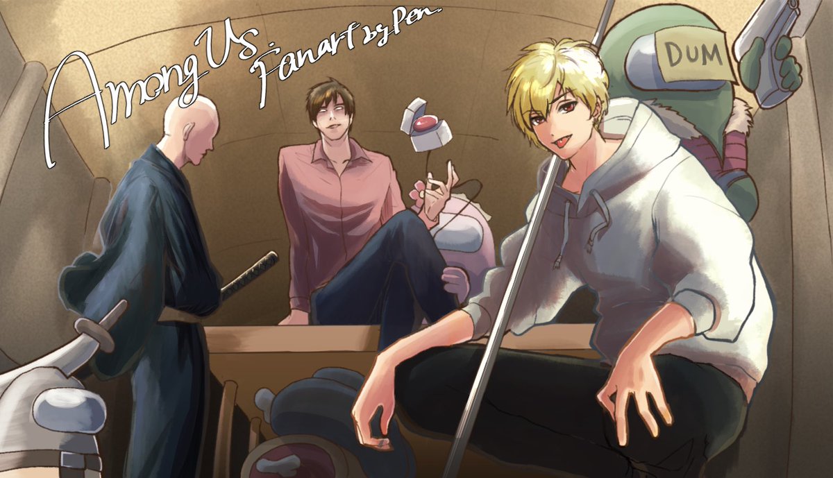 今まで描いたGENさんまとめ #高田村 #GENです