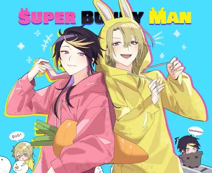 #YaminoArt #drawluca 💜🐰💛🐰

すごく楽しかった…!!!またやってほしいっ!!! 