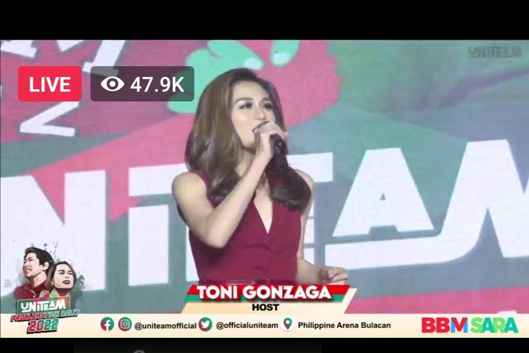 CajesMarj's tweet photo. Toni G. We Love You ❤️❤️❤️💚💚💚✌️✌️✌️👊👊👊

#UniteamPHarena2022 https://t.co/GE6UVJR0Ul