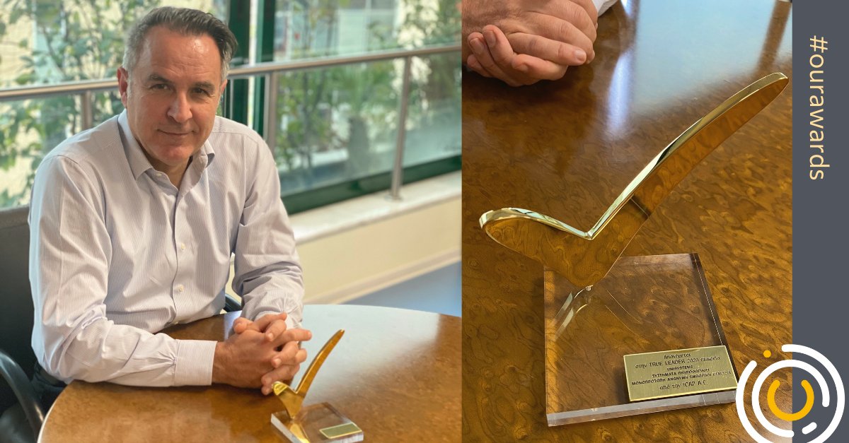 UniSystems_GR's tweet photo. We are working towards creating a better environment for our people, partners and customers while achieving our #businessgoals! 🔝 Based on our performance for 2020, #UniSystems has gained the distinction of being a True Leader in the market. Thank you ICAP for this award! 🙌 https://t.co/nwlQR0GjuE