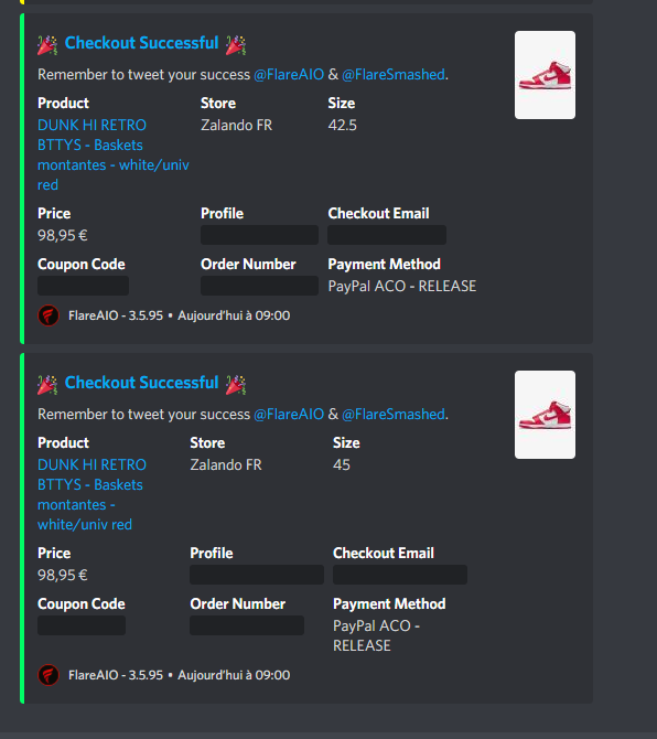 Le français tweet media