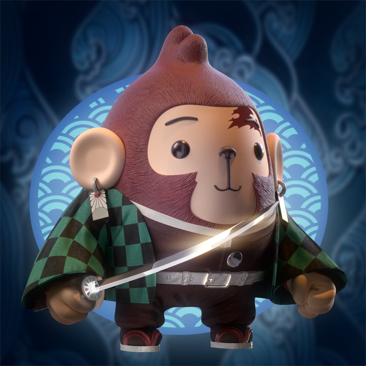 Meet Tanji-kong  🗡x 🦍

A swordsman from the Taishō-era. He's on a mission to protect UNIKONG from the evil Hitmen.😈 

Like &amp; RTs to discover more. Any interaction will be considered for whitelist. 
Don't forget to turn on your 🔔
#NFT #NFTs #NFTCommunity #NFTdrop #Whitelist
