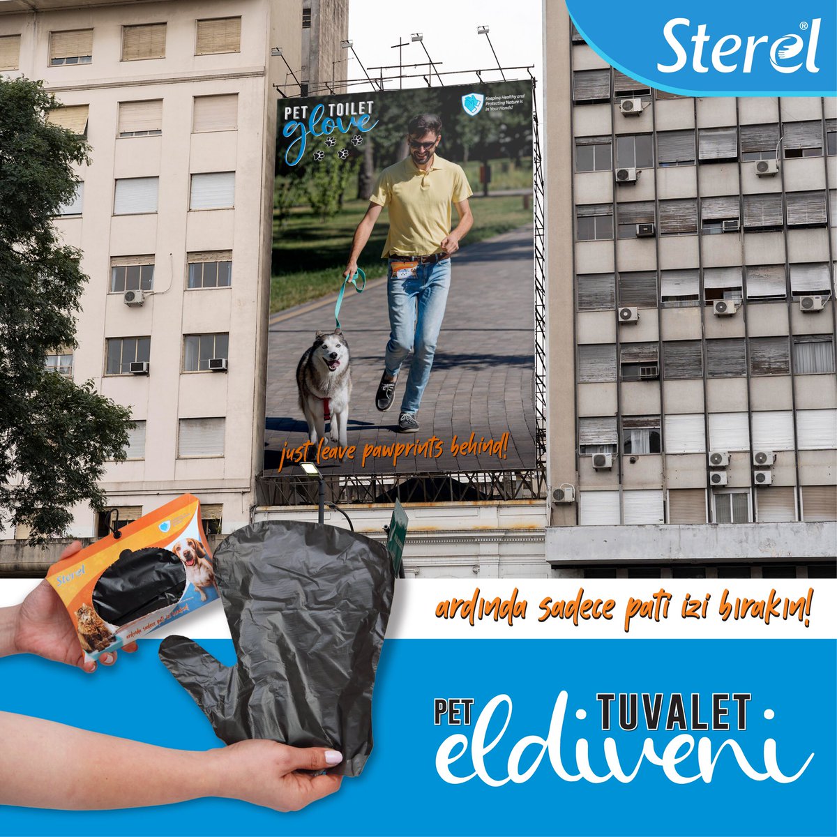 SterelCompany's tweet photo. #Sterel #PetTuvaletEldiveni Seçkin Pet Mağazalarında!#ardındasadecepatiizibırakın  #stereleldiven #hijyen #temizlik #pratik #pet #petshop #evcilhayvanürünleri #petshoponline #petmarket #köpeksahipleri #köpekgezdirme #hayvanseverler #evcilhayvansahipleri #pettuvaleti #pettemizlik https://t.co/8sYwxicdLK