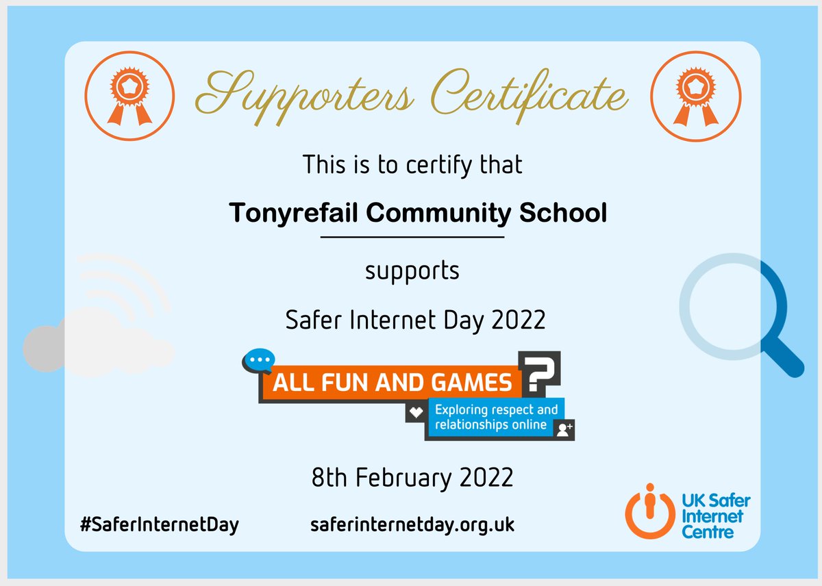 TCS_MNC's tweet photo. Here at @TonyrefailCS  we are supporting #SaferInternetDay 🙌🏻 #PlayYourPart 💪🏻

@UK_SIC @safeinternetday @TonLowerSchool @tonmiddleschool @TonSeniorSchool @TonUpperSchool https://t.co/ZoNfTe082O