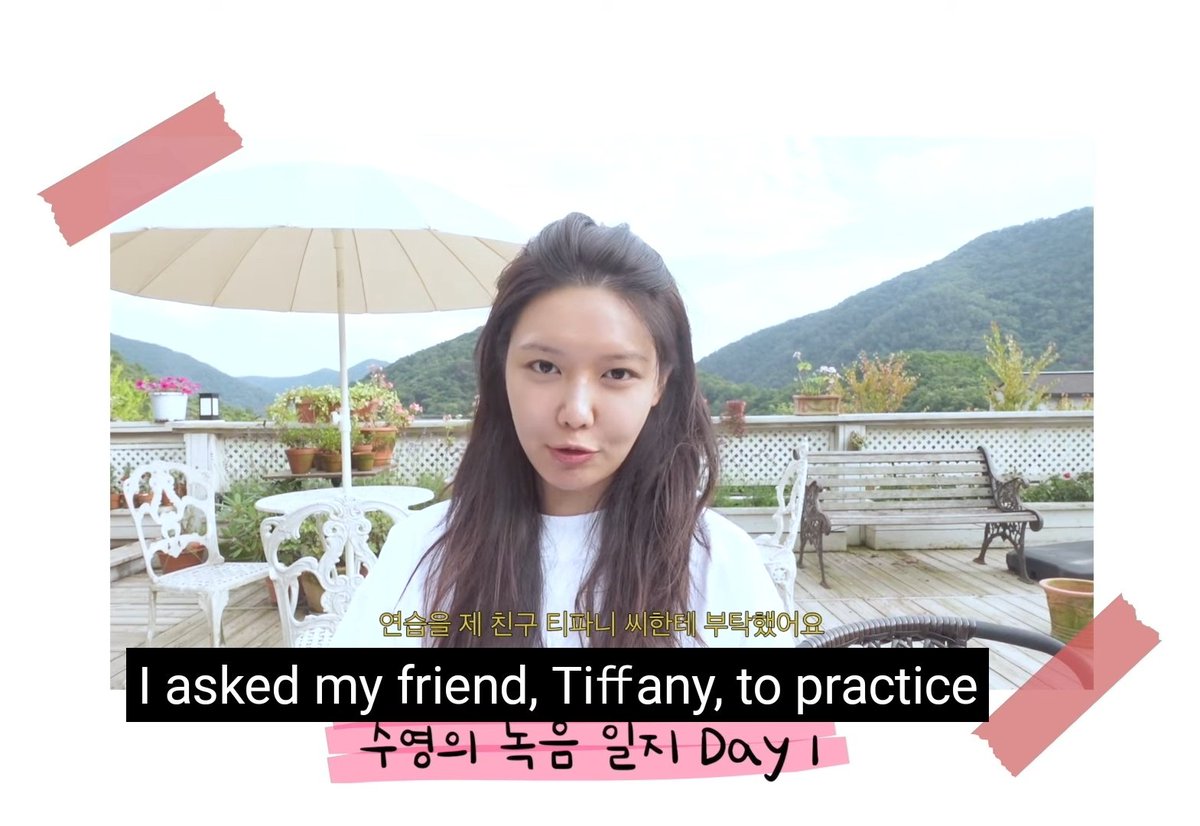 nemz_801_'s tweet photo. I asked my friend , Tiffany to help me practice, I wanted her to direct my vocal
But she's scary like tiger
ㅋㅋㅋㅋㅋㅋㅋ
#TiffanyYoung
#Sooyoung
#SooFany
#SooTory https://t.co/qJygIOpi7E
