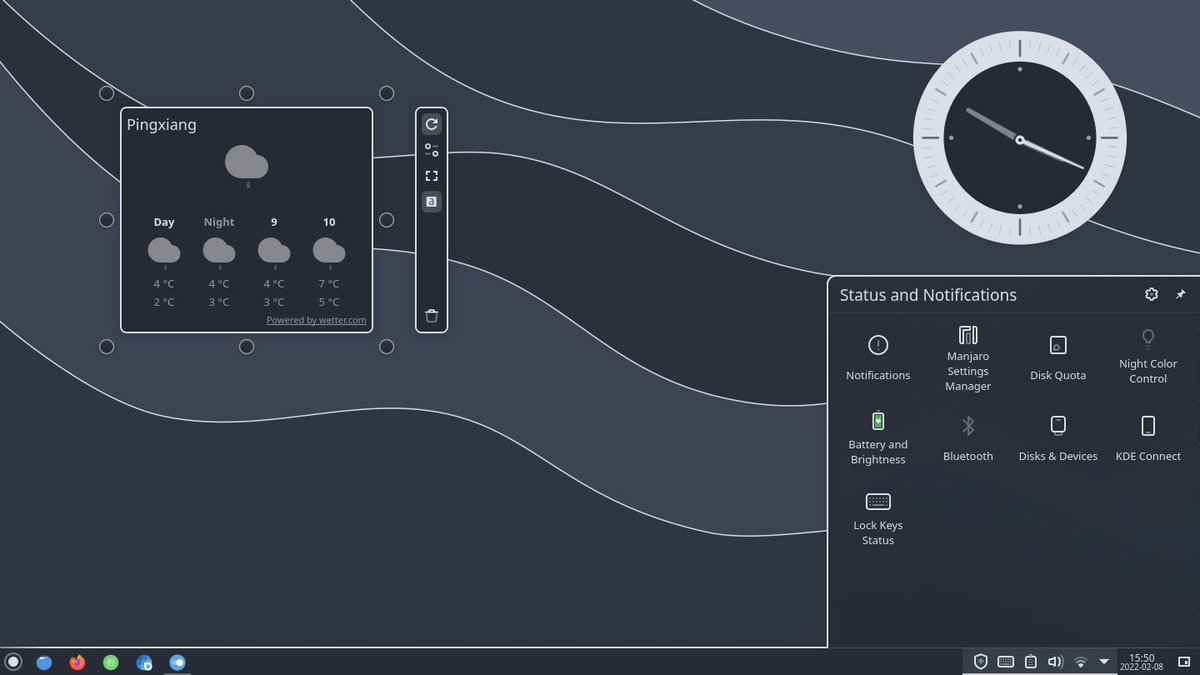 Graphite nord version for KDE Plasma finished! 🤌🌹
------------------
github.com/vinceliuice/Gr…
------------------