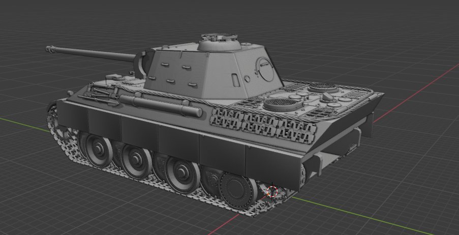 Zuperpro1's tweet photo. More Progress on the tank! (WIP)
Panther Ausf G
Likes And Retweets Are Appreciated!
#RobloxDev I #Roblox I #blender I #Blender3D I #higpoly I #3D I #Tanks I #robloxart I #blenderart https://t.co/dlKqgRARp9