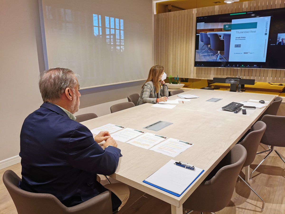 FundacionInade's tweet photo. Comienza nuestra primera #AulaInade de este 2022.
Trataremos la información del Titular Real o Titulares Reales, obligatoria para cualquier sociedad mercantil 📄 https://t.co/6B7eregSKQ