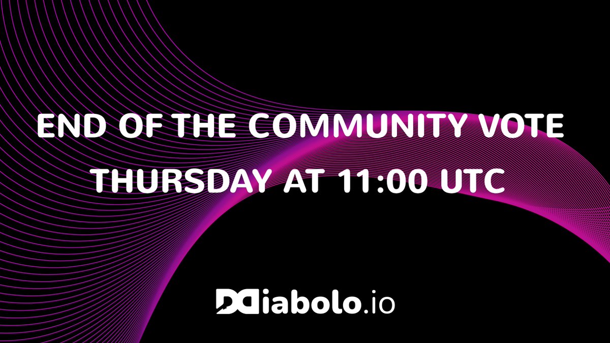 DiaboloTrading's tweet image. 🇬🇧Our community vote is underway regarding the Dcash token listing issue. 
This will be closed on Thursday at 11:00 UTC
This vote is reserved for Dcash holders. 
1️⃣ Connect your wallet on defi.diabolo.io
2️⃣ Proceed to vote in the voting section