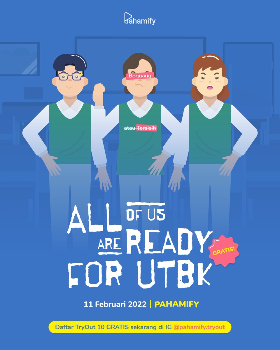 Pahamify | TO + Live Class UTBK & Ujian Mandiri tweet media