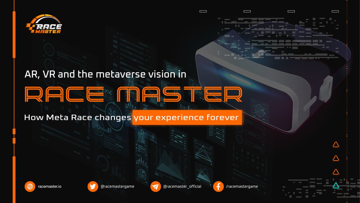 🎮 VR and AR are the new bright spots in the modern game world. And it would be remiss not to mention Race Master — the most representative and brightest.

🕹️ Race Master takes Metaverse as a long-term vision of development.

👉🏻 Read more: racemaster.medium.com/ar-vr-in-race-…