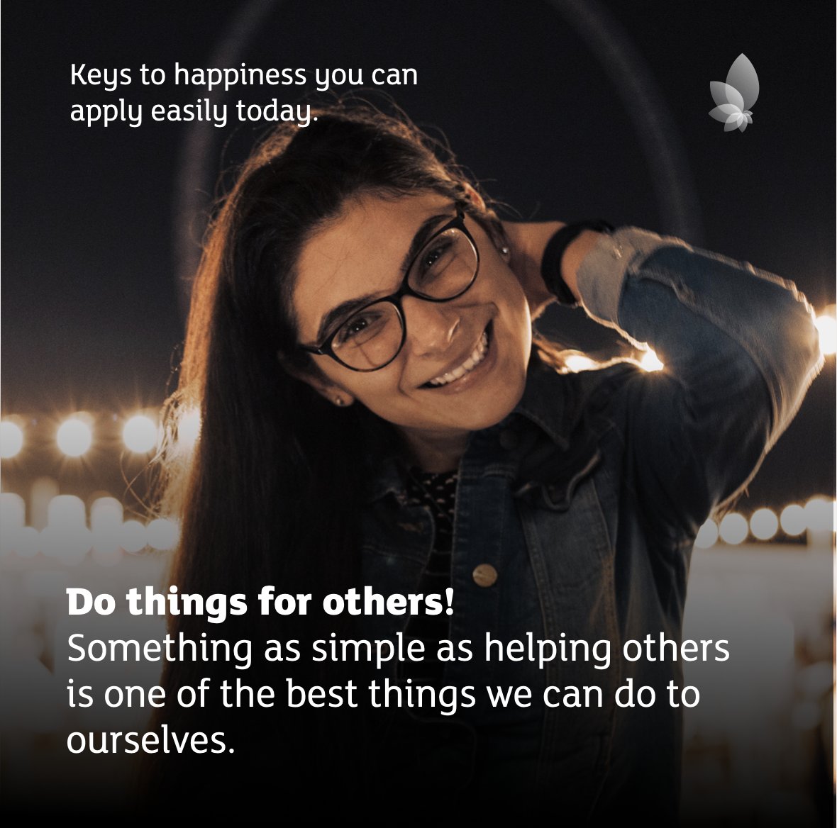 ExeltisM's tweet photo. When we help others we are not just doing something good for them and a good thing to do, we are also making us happier and healthier too. So if you want to feel good, try this simple tip today!

#weareHealth #uae #mentalhealth #happiness 
#Globalpharma #InsudPharma #ExeltisMEA https://t.co/5lJiftLAEs