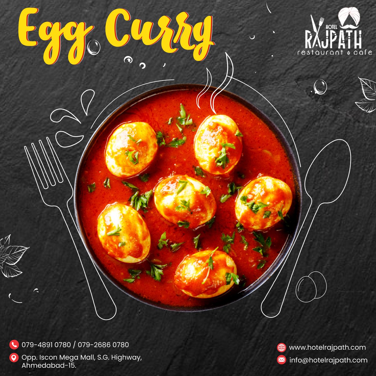 Hotel_Rajpath's tweet photo. Egg being the wonderful source of proteins can be used to make many delicious dishes. One such amazing dish is that of Egg Masala Curry where boiled eggs are just simmered in spicy masala gravy. Order this delicious Egg Curry today!! #EggCurry #andacurry #hotelrajpath #vegfoodie https://t.co/NJ9UUxYOD4