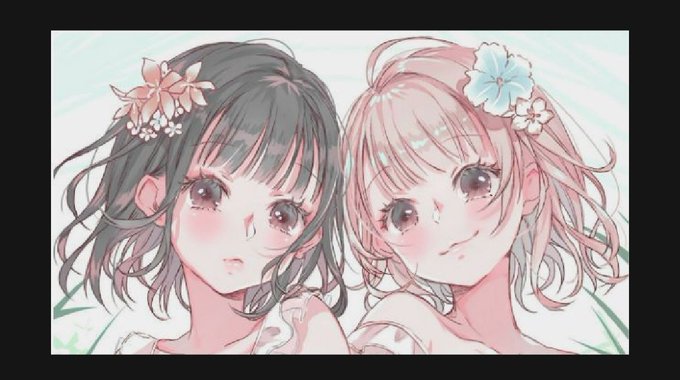 ペア画のtwitterイラスト検索結果