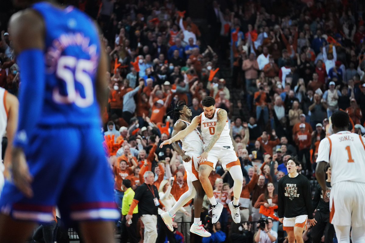 TEXAS TAKES DOWN NO. 8 KANSAS!