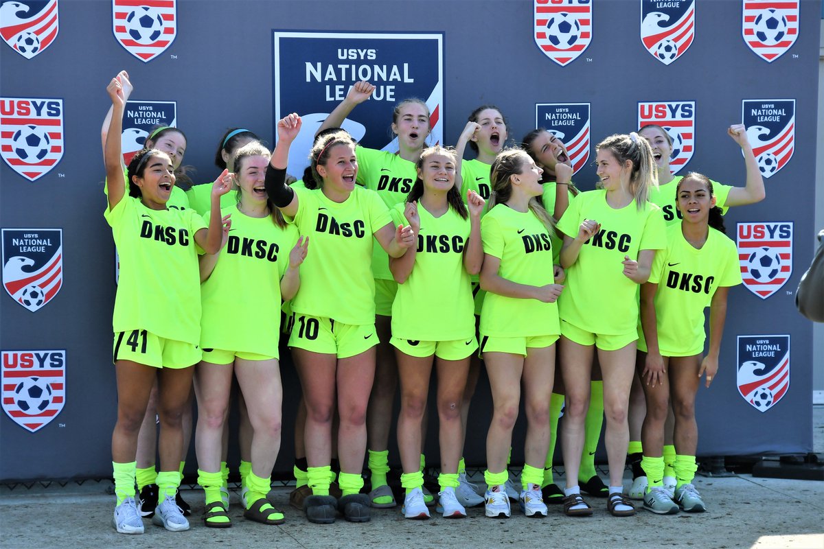 04Dksc's tweet photo. A fabulous 5-0 win today vs. SLSG 04 (MO) and TICKET PUNCHED to USYS Nationals!
⚽️⚽️@rileystern17
⚽️⚽️@AbbyDitzler
⚽️@lexigon76291978
🅰️🅰️@StorieSexton
🅰️@AbbyDitzler
🅰️@rileystern17
@DKSC_official @usysncs @NationalLeague @NTSSA https://t.co/Dkluu6AqIL