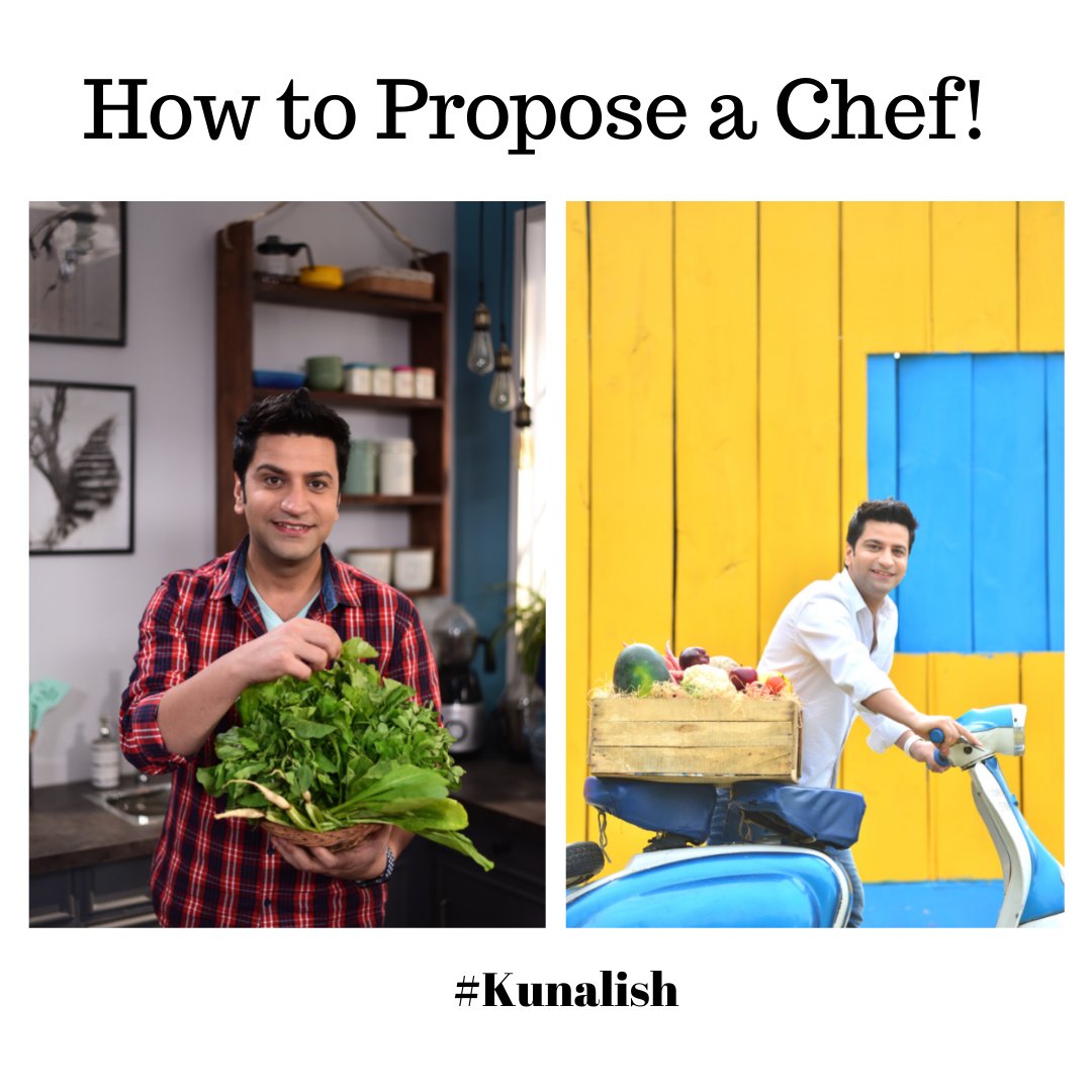 ChefKunalKapur's tweet photo. This is how to proposes a chef on a Propose Day! Hit me up with the craziest bouquet you want to give to some and tag them tooo 😎🤟

#happyproposeday #kunalish #Chefkunal #proposals #howtopropose  #ValentinesDay #ProposeDay #memeoftheday #valentinememes #ValentinesDay2022 https://t.co/7qmWXaWRU0