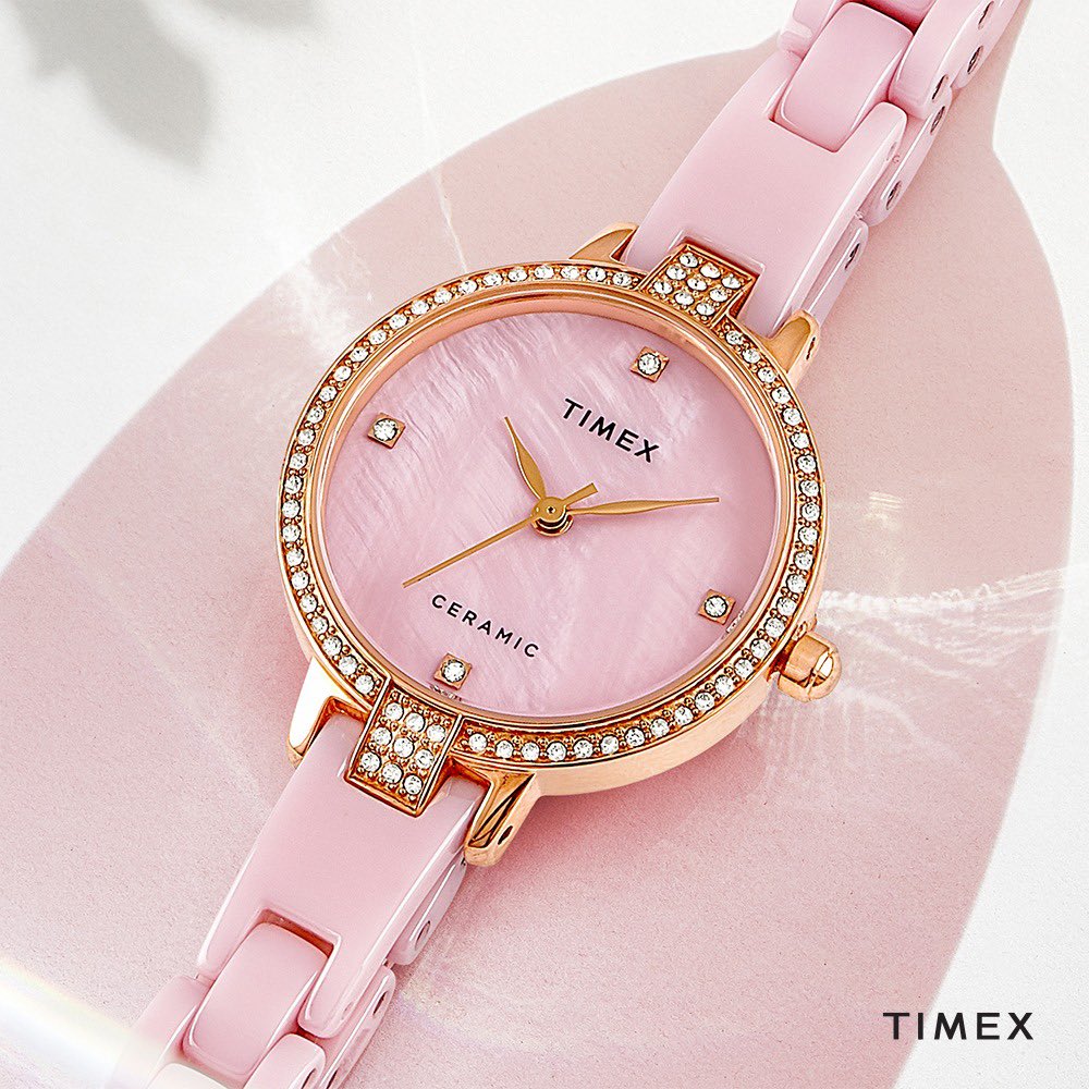 Timex_India's tweet photo. This season of love, add the pink you need on your wrist!
Available on the Timex India website, shop now! https://t.co/fHOMBUoTjn
โ: Ceramics
#Timex #TimexIndia #Ceramics #CeramicCollection #TimexWatches #WomenWatch #GiftOfTime #Valentines https://t.co/28JzWcyz52