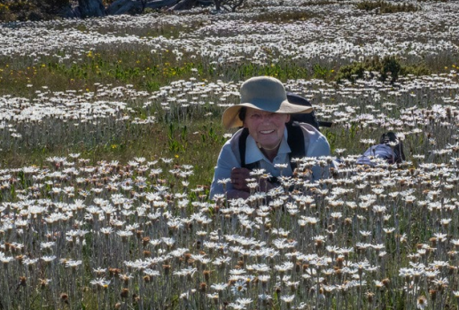 'This was a time to simply Be in the beauty &amp; grandeur of our surroundings. At night, the black moonless sky, brilliantly studded with stars and galaxies, drew me deeper into the mystery of the Cosmos.' Corrie van den Bosch MSS reflecting on awe &amp; creation bit.ly/3owyYSO