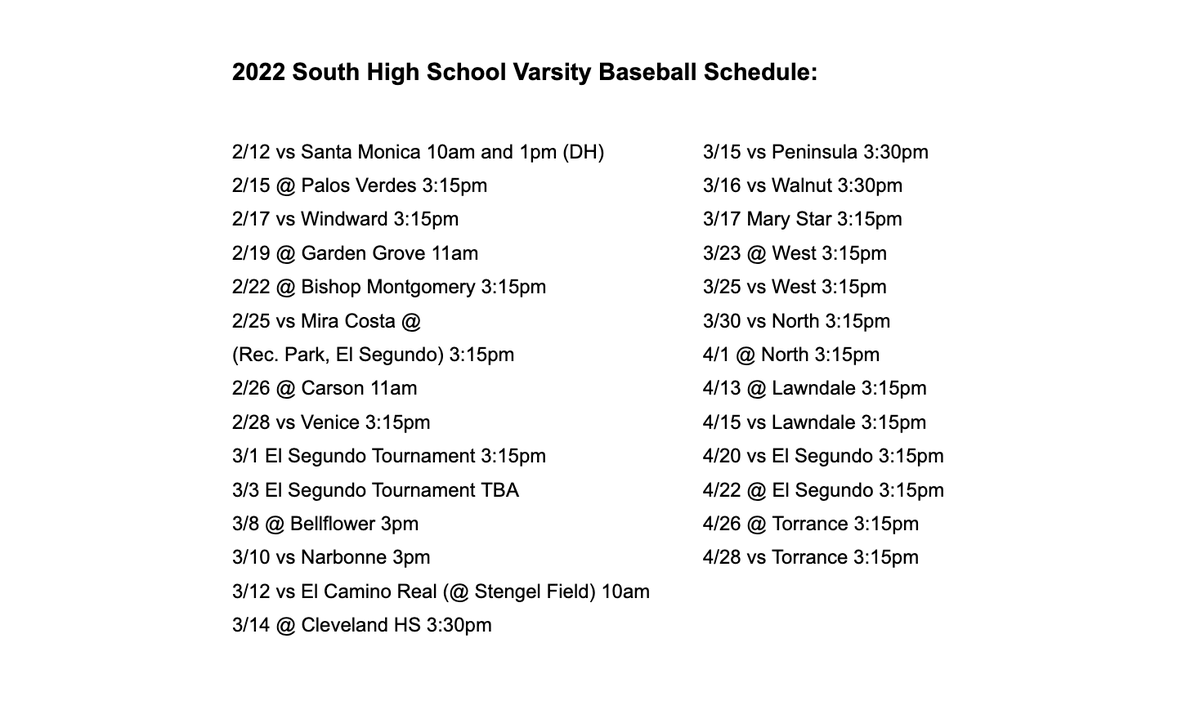 TylerSteere's tweet photo. 2022 schedule is out and I'm eager to get after it. I hope you can come see me play! Go Spartans! @WreckingYardBsb @Jkarcich6 @kzune24NMSU @CoachTwohig @dtisch30 @Kosderka18 @Harmon26 @jakevalentine9 @maty_kep @thancock15 @BryanStark12 @msuth15 @JBelo13 @CoachCalhoon #uncommitted https://t.co/fsFVCtxfyX