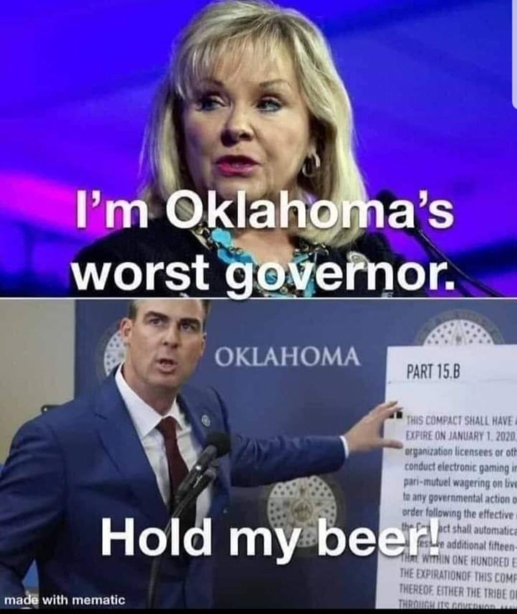 grinningbamE's tweet photo. @the_boogerwolf @ForrestBennett #RealStateOfTheState 👇👇🏿👇🏽👇🏻
#Stittshow 🤡 in #Oklahoma
#NoMoreLyingBullStitt 💩 🤥🤥🤥 https://t.co/SwuYys3IDn