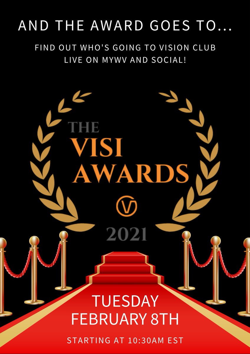 EdStald's tweet photo. iiiiiits Time! Tune into the red carpet event @WirelessVision  Tomorrow to see who is going to Vision Club in Cabo!🌴 Tune into the myWV &amp;WV social channels on Tuesday, February 8th starting @ 9:30am C to find out! Stay Tuned and good luck! #VivaVisionClub https://t.co/VYT9zlOd1T https://t.co/bZpXzdIS7Z