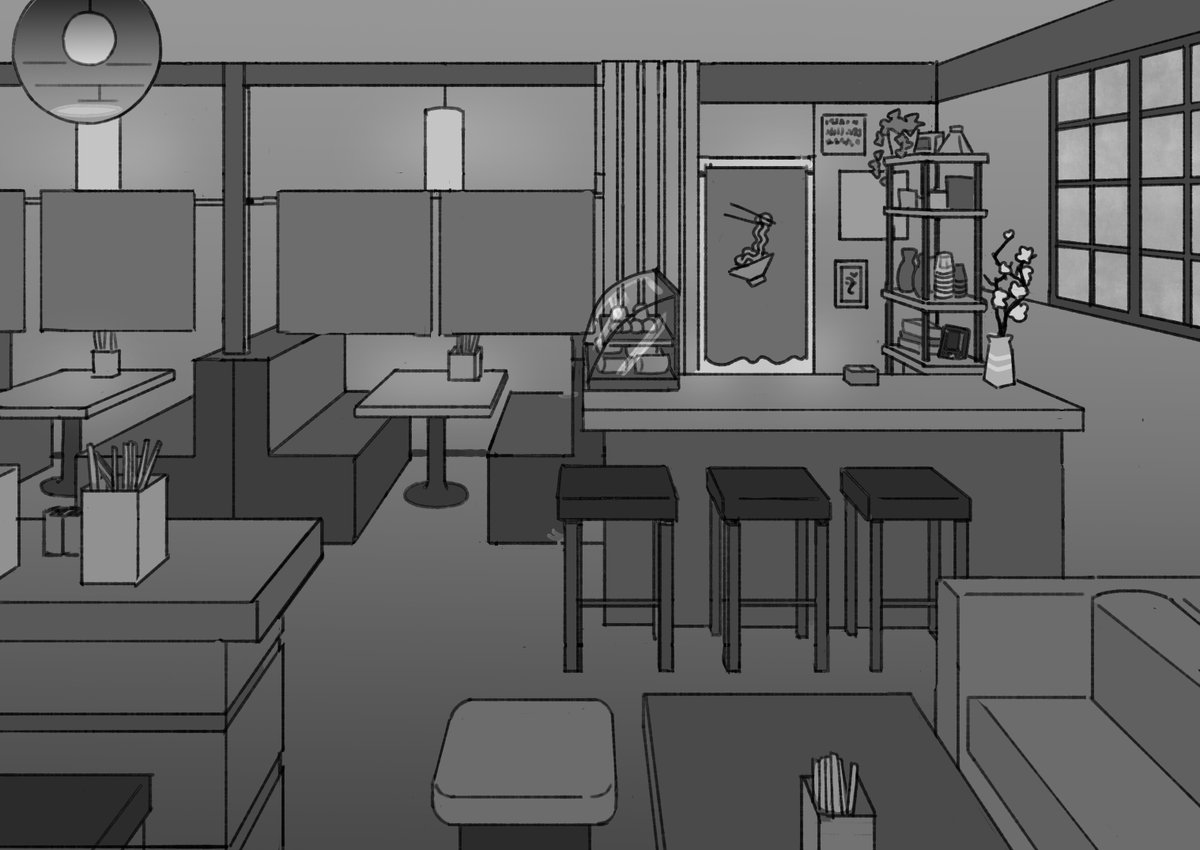 my ramen restaurant 🍶🍜 