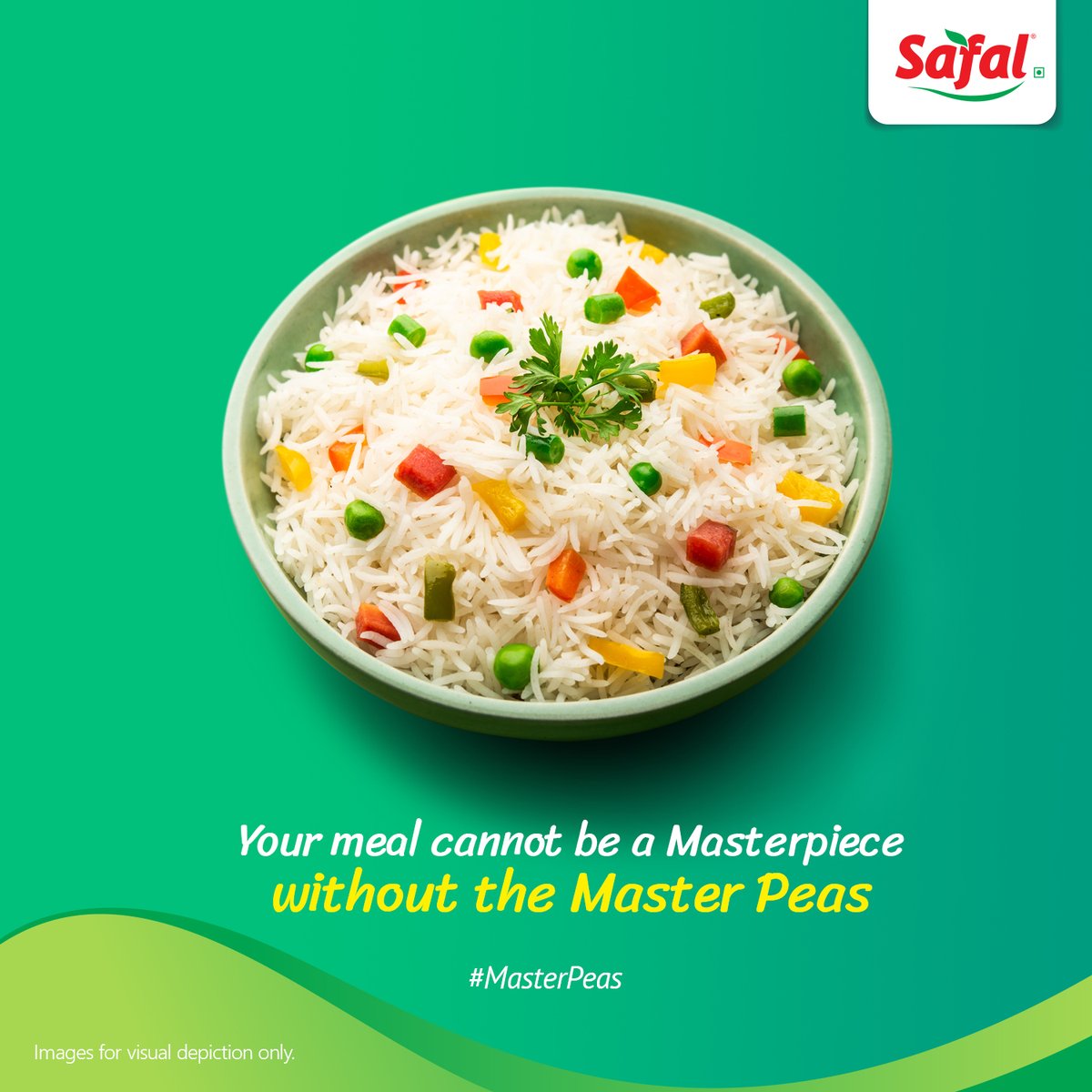Safalproducts's tweet photo. Serve the most delicious recipes to your loved ones with the signature touch of Safal peas. 
#safal #masterpeas #safalhaitohsafehai #safalproducts #delicious https://t.co/xE6uAhBT9o