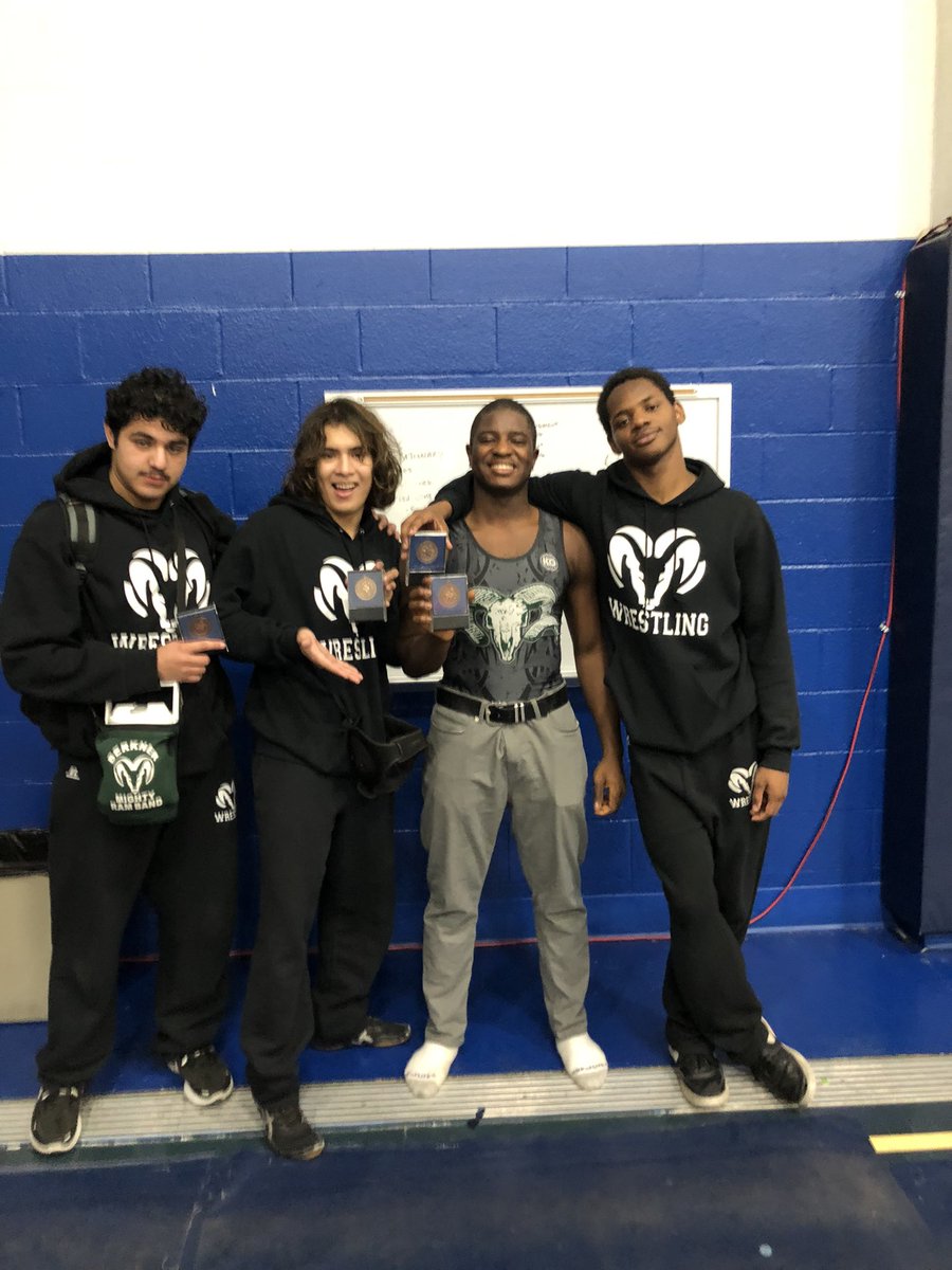 ASanchezTweets's tweet photo. RichardsonISD: RT @BERKNERWRESTLIN: We brought 6 boys, and 4 of them qualified for regions (which is THIS Friday and Saturday btw π). Of those 4 qualifiers, this is the first wrestling season for TWO of them. Natural born FIGHTING RAMS! #RamsWRESTLE β¦ https://t.co/7i8re4M2j6