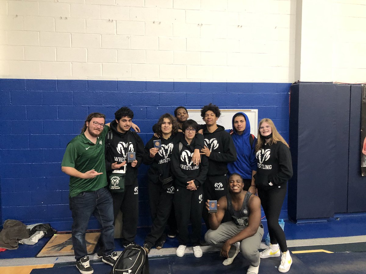 ASanchezTweets's tweet photo. RichardsonISD: RT @BERKNERWRESTLIN: We brought 6 boys, and 4 of them qualified for regions (which is THIS Friday and Saturday btw π). Of those 4 qualifiers, this is the first wrestling season for TWO of them. Natural born FIGHTING RAMS! #RamsWRESTLE β¦ https://t.co/7i8re4M2j6