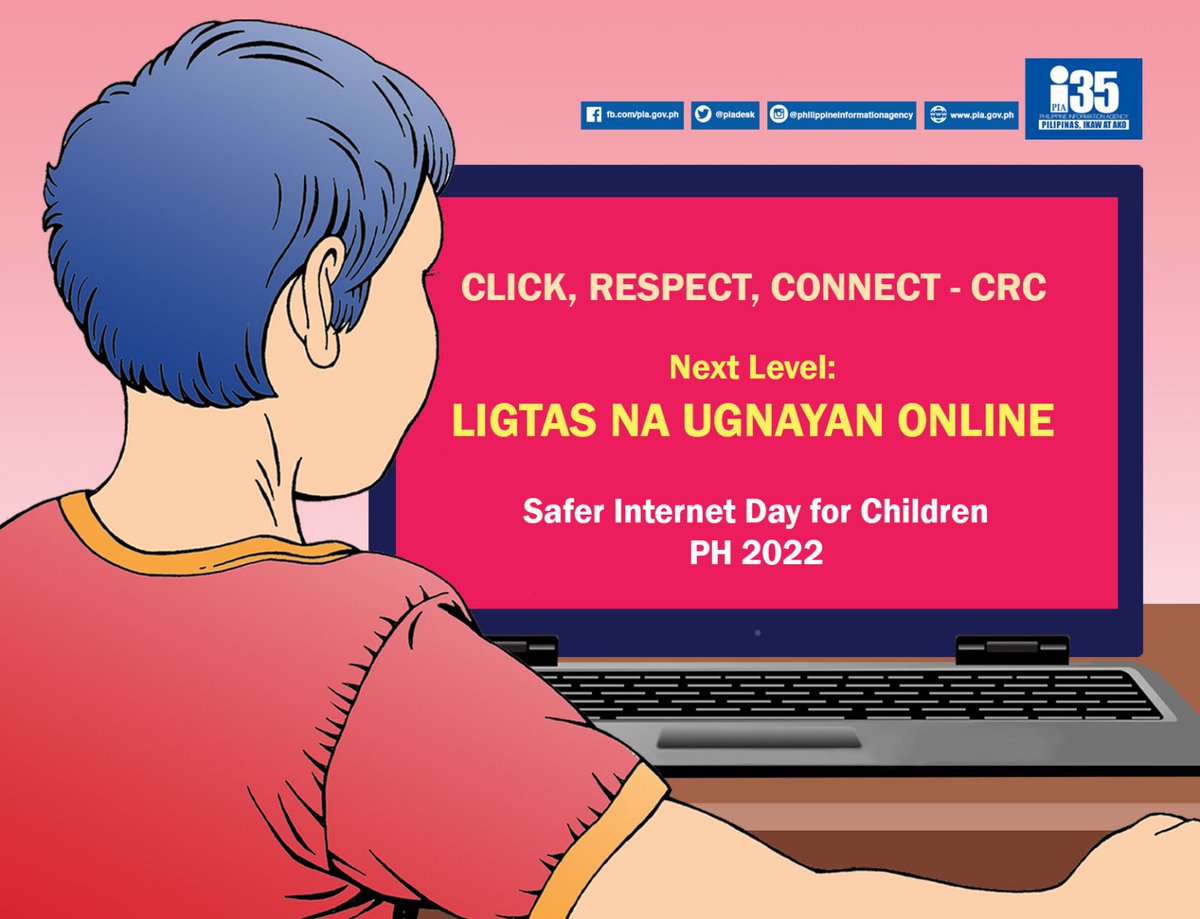 PIADesk's tweet photo. Amid children’s increased use of internet this pandemic, it is vital that we teach them to be responsible and engage with others in a respectful way online.
#SIDPh | #KidsSafetyOnline | #BeSafeOnline | #PositivityOnline https://t.co/bXwqQEQzD3