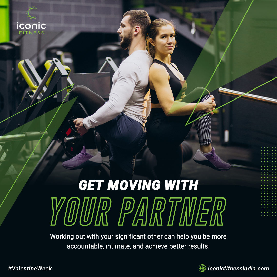 IconicFitnessIN's tweet photo. Sweat Together! Become a powerful #couple.
Individually, #exercise makes you a happier person. When you engage in #physicaactivity with your partner, you get to share the experience. Pushing and motivating one another, then seeing the results, creates positivity to bond over. https://t.co/cFJuUwoZEn
