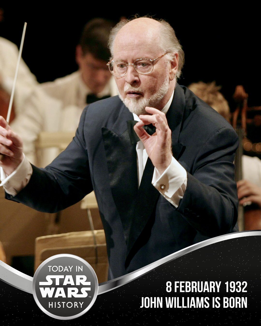 8 February 1932 Happy Birthday to the composer of the saga, John Williams! 