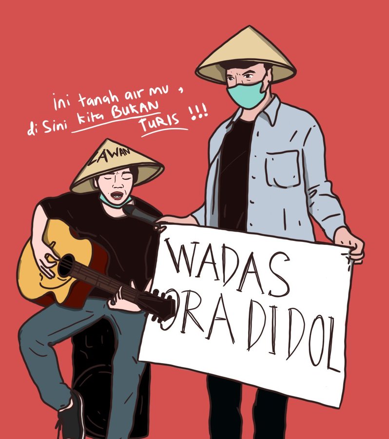 gen_petarung's tweet photo. Panjang umur perjuangan merebut hak ruang hidup Bumi Wadas Lestari. 

https://t.co/lpaQnkysrr

#WadasMelawan #WadasMemanggil #WadasTolakTambang #GanjarPranowo https://t.co/UJ7lNENydm
