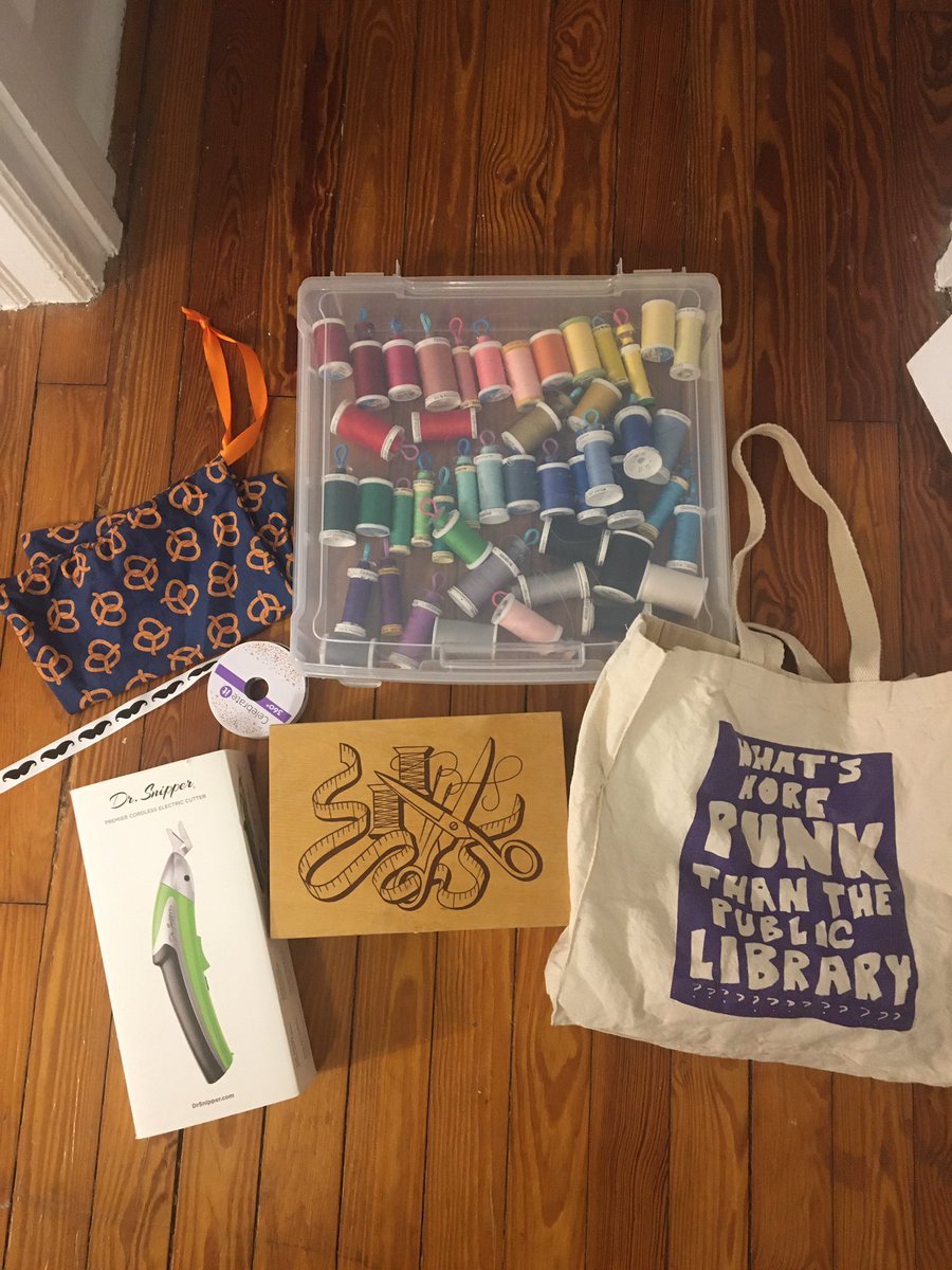 Amanda B-S (@amandaworking) on Twitter photo Packing for tomorrow’s volunteer gig as a Sewing Resource Person for <a href="/Cupolaacademy/">Cupola Academy</a> w/ my What’s More Punk Than the Public Library? bag.
Could I be any more of an auntie? 😂 Packing for tomorrow’s volunteer gig as a Sewing Resource Person for <a href="/Cupolaacademy/">Cupola Academy</a> w/ my What’s More Punk Than the Public Library? bag.
Could I be any more of an auntie? 😂