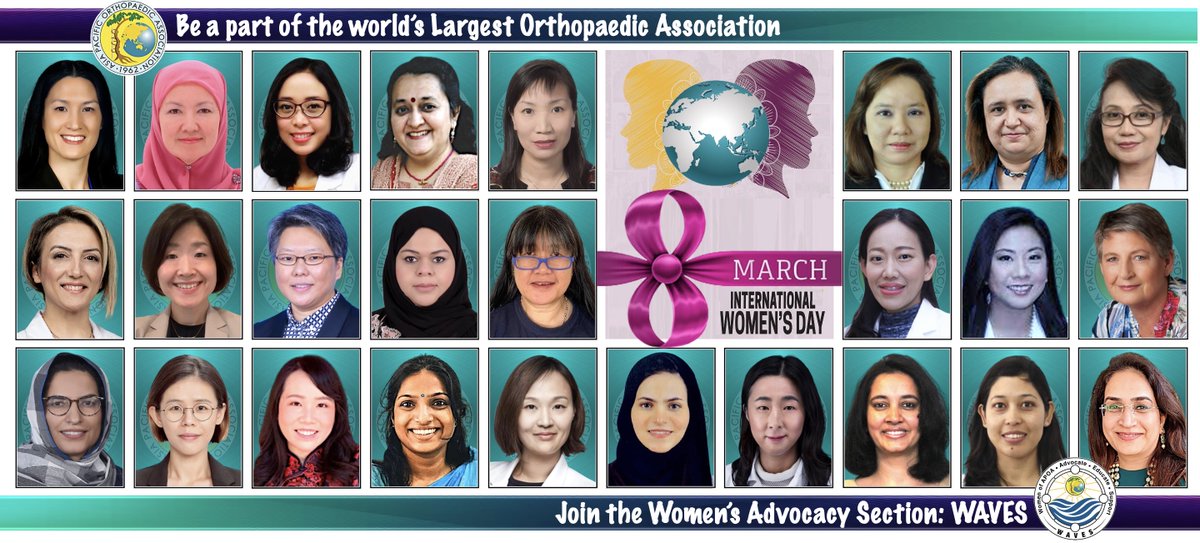 A great opportunity for the female orthopaedic surgeons of the Asia Pacific Region to join the newly established APOA Women's Advocacy Section
apoaonline.com/womens-advocac…