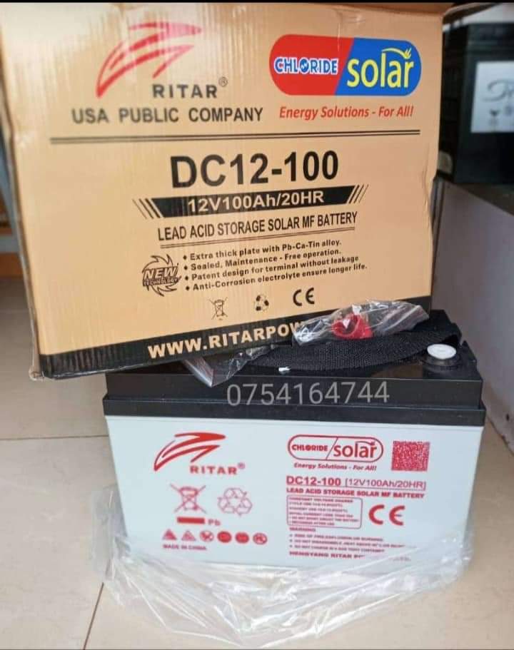 ninsiima_emilly's tweet photo. Solar batteries available
100Ah and 200Ah available in Ritar brand. Make orders today and i deliver  0754164744 https://t.co/ZZWxGZtEzN