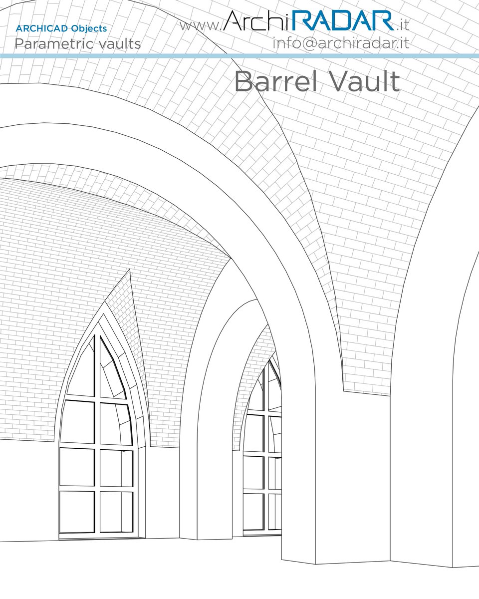 ArchiRADAR's tweet photo. PARAMETRIC VAULTS V25.1
ARCHICAD Object by ArchiRADAR

https://t.co/EDA6pxcC1z

#Archicad #archiradar #BIMX  #graphisoft  #bim #ArchicadUser #Buildinginformationmodeling #archicadrender #archicaddesign #Archicad25 #BIMcloud  #archicadbrasil #Archicaditalia #modelobim https://t.co/DytjyVzlWw
