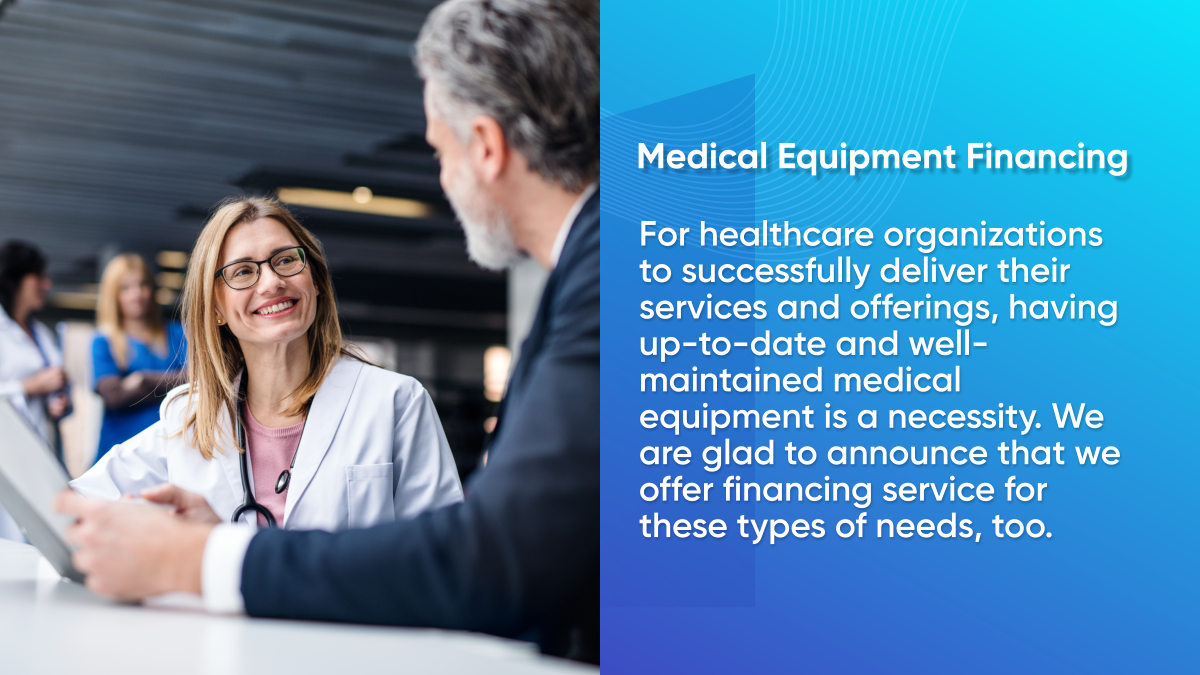 Medical Equipment Financing

#MedicalEquipmentFinancing #FinancingService #FinancingOption #BusinessLoan #BusinessSolutions