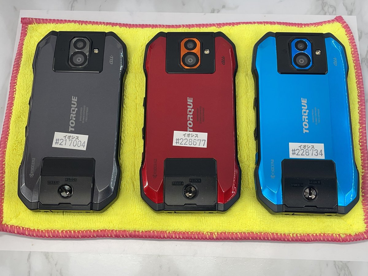 iosys_chuou's tweet photo. \\記念セール//
【TORQUE G04 KYV46】
au SIMロック解除済
中古Cランク 税込21,800円
スナドラ660
メモリ4GB
防水/防湿/海水•塩水•温水耐久
耐衝撃/耐振動/防塵
温度耐久/耐日射/耐氷結
低圧対応/耐荷重
うーばーなおともに
��かがですか?
#akiba #イオシス #TORQUEG04 #KYV46 https://t.co/cKOH7wT8EL