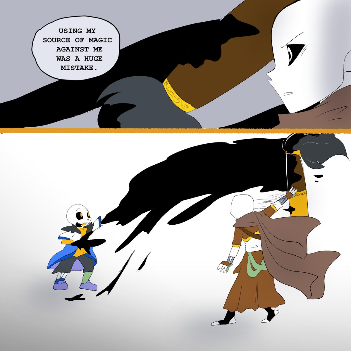 Luc_Arcane's tweet photo. The Untold Oblivion pages 151-152
#UndertaleAU #Undertale #Nyxmare #UndertaleTUO #Template #TemplateError #TemplateSans #InkSans #Pale #PaleInk #PaleSans https://t.co/rpvMzMg24v