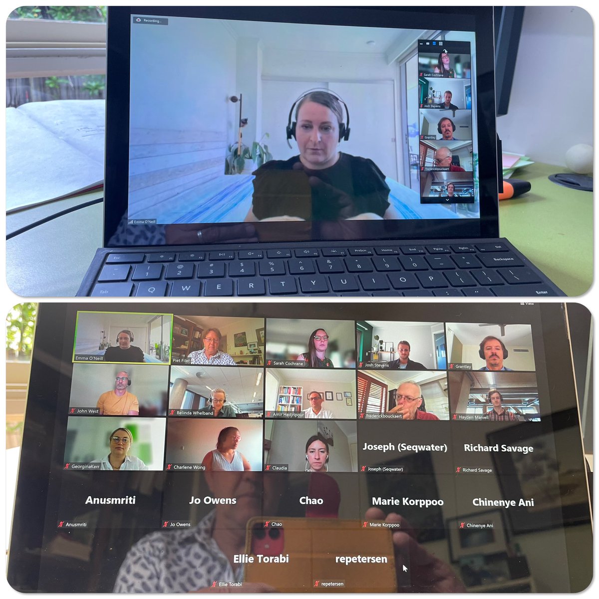 filet_piet's tweet photo. Great #WaterChat22 with #EmmaO’Neill this lunch on unpacking how #climatechange & sustainability & communication come together. #iterative #collaboration was a view that is needed amongst us all @qldwmn Session had nice mix of consultants, Reseach, #localGovt + #waterUtility https://t.co/9tMTaAVBKv