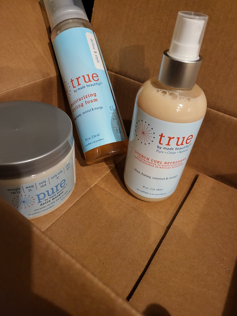 MrCoachWalk2's tweet photo. Senior Night is tomorrow, the wife and I got the girls gift baskets with natural hair products and candy. I think they will Iike these. Shampoo, pre-poo, conditioner, detangler, edgecontrol, curl refresher, detox masque and styling foam. #wolfpack #runwolvesrun #RunPackRun #RPR https://t.co/wTMuk85PZs